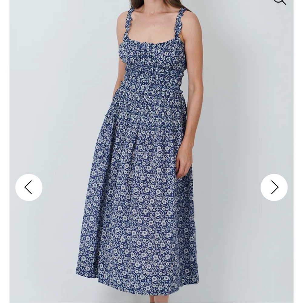Doen Marianne Dress in Jessamine Calico NWT - Picture 4 of 14